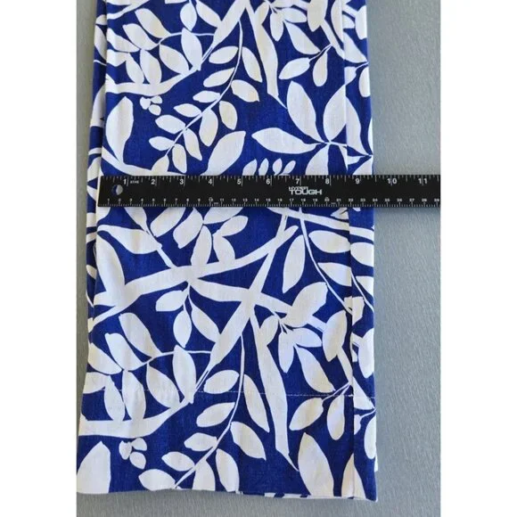 Calvin Klein Women's Dress Trouser Pants Linen Blend Size Small Pull on Comfort - Picture 9 of 10